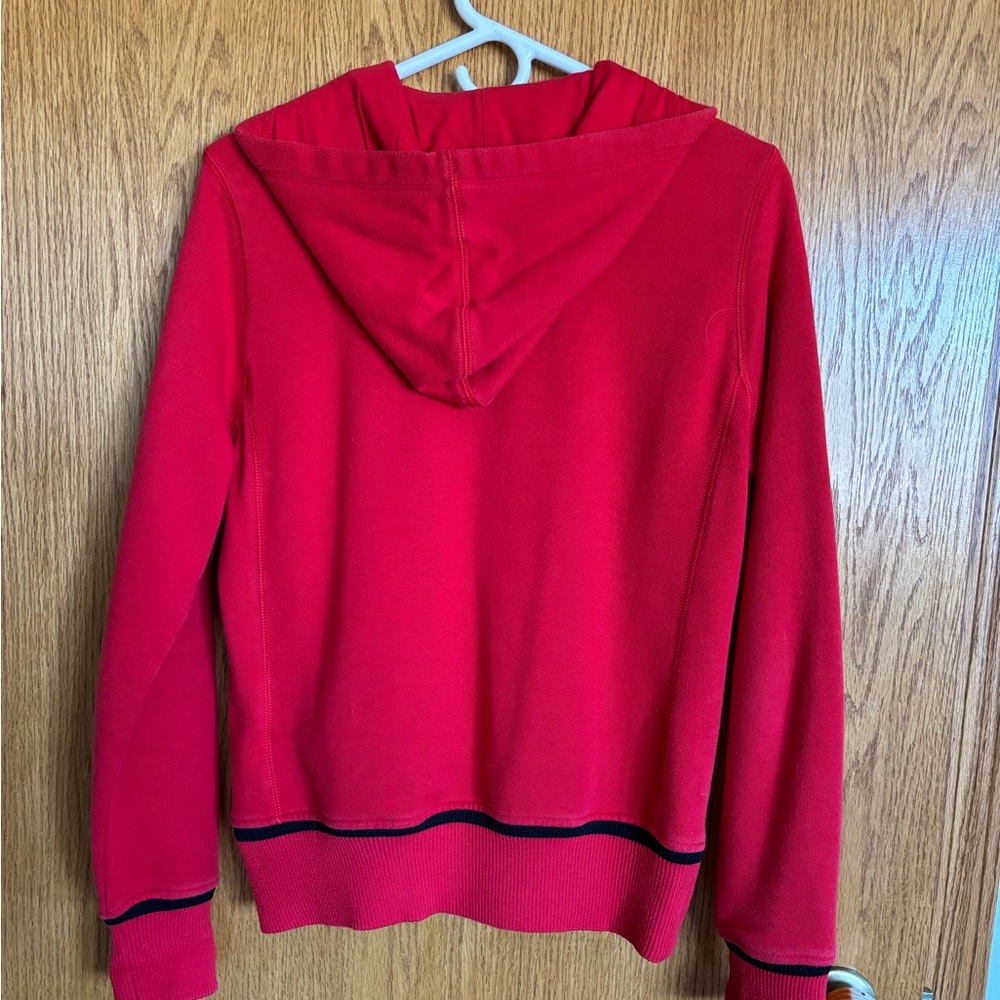Nike Red Team Graphic Zip Hoodie - White Logo - Picture 2 of 3